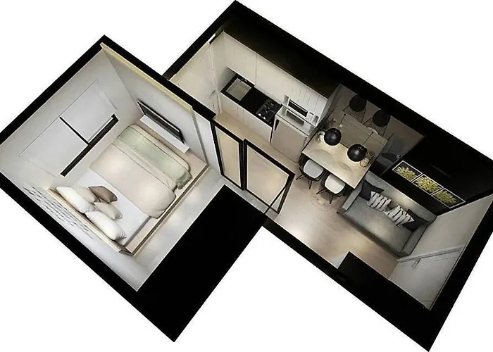Madison Park Apartment 1 Bedroom Near Central Park Mall